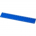 Refari 15 cm recycled plastic ruler, Blue