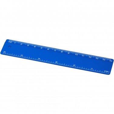 Logo trade promotional gift photo of: Refari 15 cm recycled plastic ruler