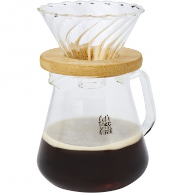 Logo trade advertising products picture of: Geis 500 ml glass coffee maker