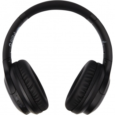 Logo trade corporate gifts picture of: Loop recycled plastic Bluetooth® headphones