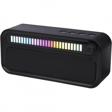 Logo trade promotional gifts image of: Music Level 5W RGB mood light Bluetooth® speaker