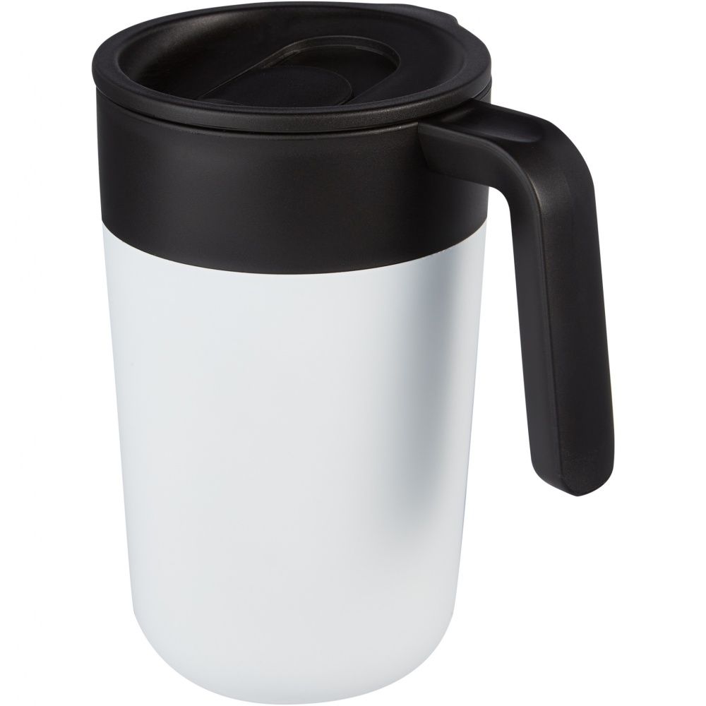 Logo trade promotional products image of: Nordia 400 ml double-wall recycled mug