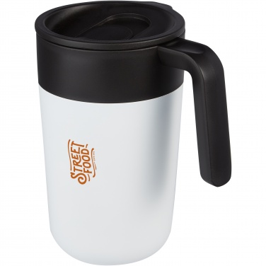 Logotrade business gift image of: Nordia 400 ml double-wall recycled mug