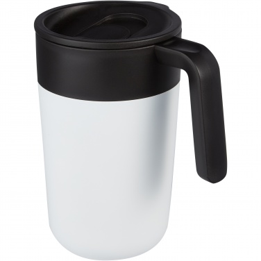 Logo trade promotional giveaway photo of: Nordia 400 ml double-wall recycled mug