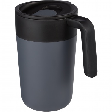 Logotrade promotional gift image of: Nordia 400 ml double-wall recycled mug