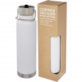 Thor 750 ml copper vacuum insulated sport bottle, White