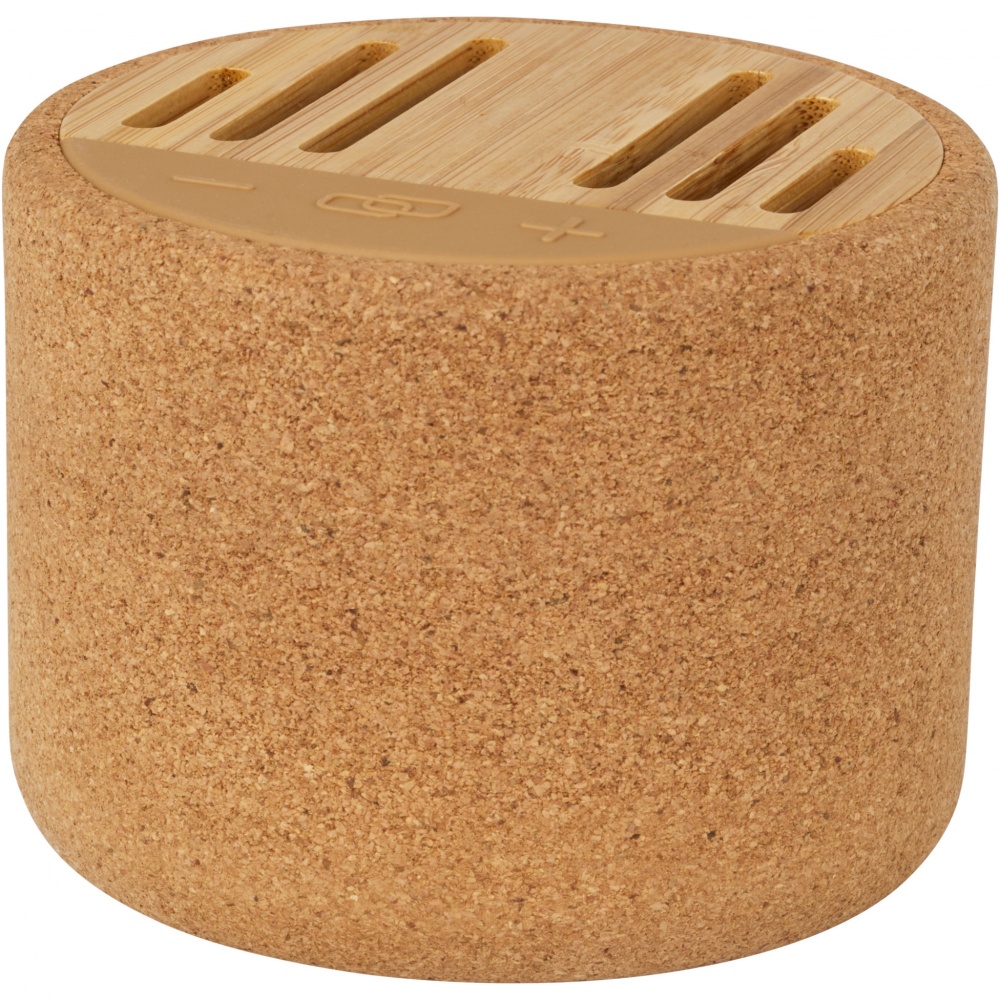 Logo trade business gift photo of: Cerris 5W cork Bluetooth® speaker