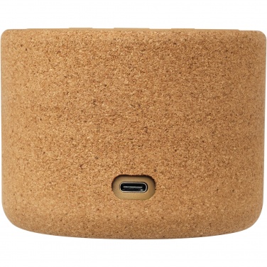 Logo trade promotional item photo of: Cerris 5W cork Bluetooth® speaker