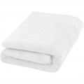 Nora 550 g/m² cotton towel 50x100 cm, White