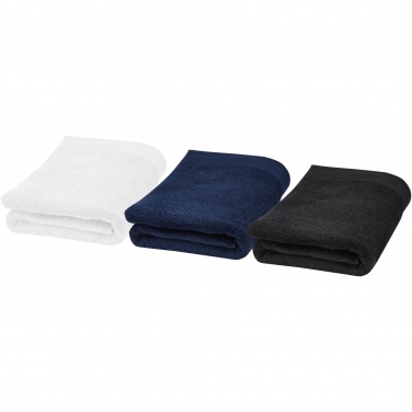 Logo trade corporate gift photo of: Riley 550 g/m² cotton towel 100x180 cm