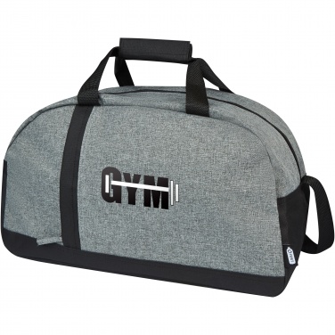 Logotrade promotional item picture of: Reclaim GRS recycled two-tone sport duffel bag 21L