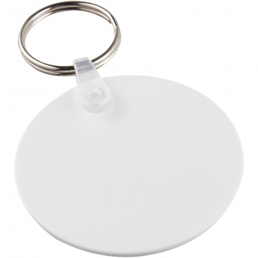 Logotrade promotional products photo of: Tait circle-shaped recycled keychain