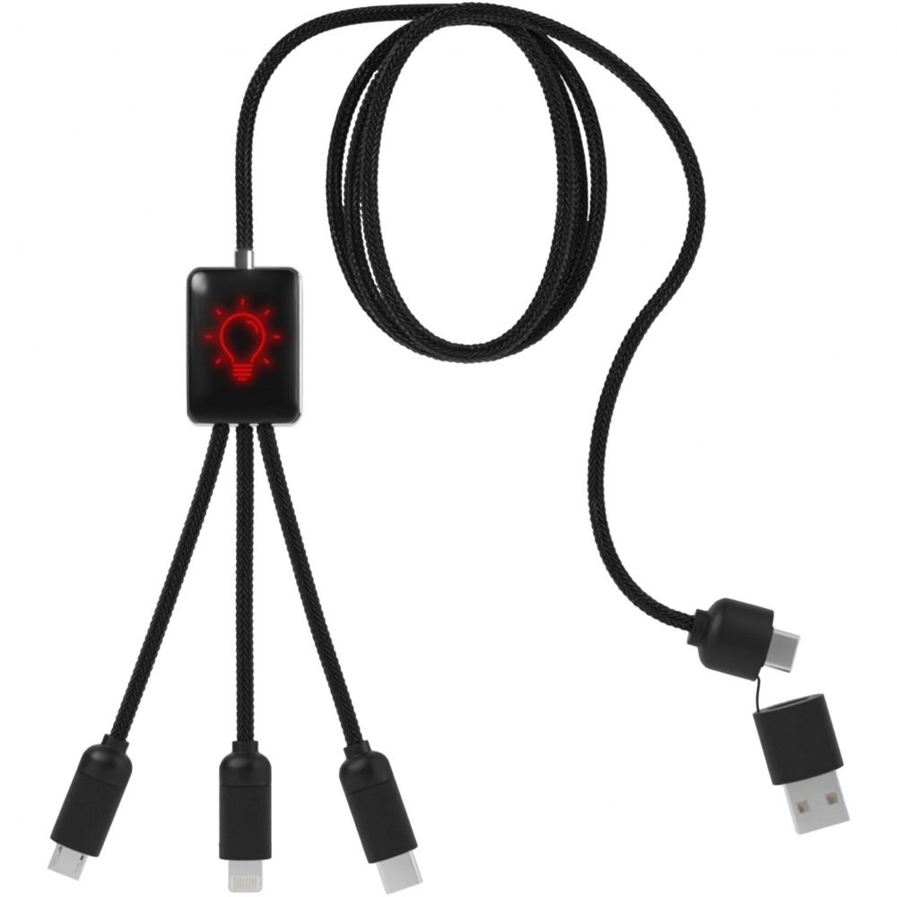 Logotrade promotional gift image of: SCX.design C28 5-in-1 extended charging cable