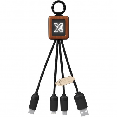 Logotrade promotional product image of: SCX.design C19 wooden easy to use cable