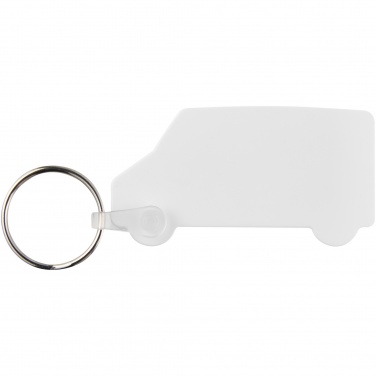 Logo trade promotional products picture of: Tait van-shaped recycled keychain