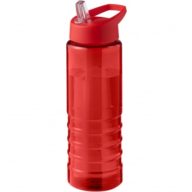 Logo trade business gifts image of: H2O Active® Eco Treble 750 ml spout lid sport bottle 