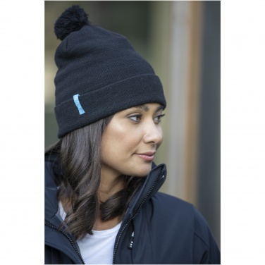 Logo trade promotional gift photo of: Olivine GRS recycled beanie