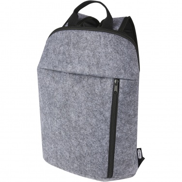 Logotrade promotional giveaway image of: Felta GRS recycled felt cooler backpack 7L