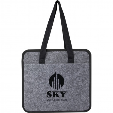 Logo trade promotional merchandise image of: Felta GRS recycled felt foldable car organiser