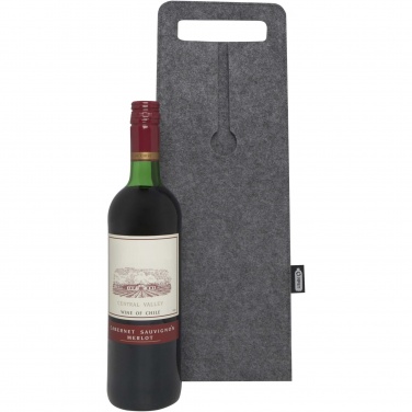 Logotrade promotional giveaways photo of: Felta 75 cl GRS recycled felt wine bag