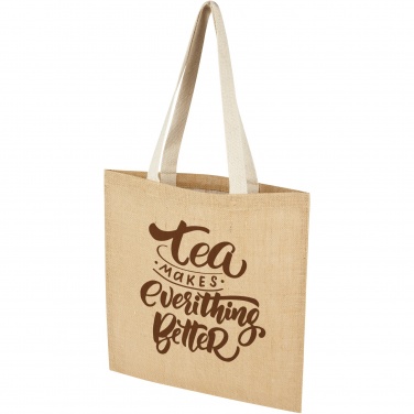 Logotrade promotional product image of: Juta 300 g/m² jute tote bag 7L