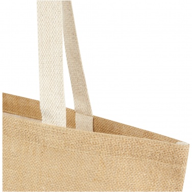 Logo trade promotional products image of: Juta 300 g/m² jute tote bag 12L