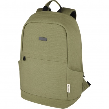 Logotrade promotional gift picture of: Joey 15.6" GRS recycled canvas anti-theft laptop backpack 18L