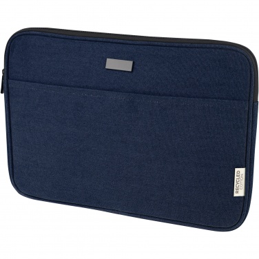 Logo trade promotional products image of: Joey 14" GRS recycled canvas laptop sleeve 2L