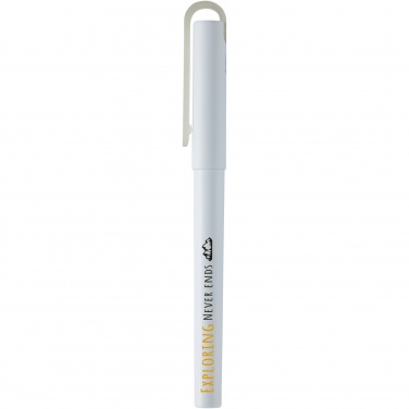 Logo trade promotional products image of: Mauna recycled PET gel rollerball pen