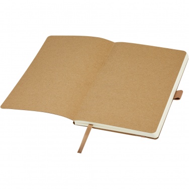 Logotrade promotional product image of: Kilau recycled leather notebook 