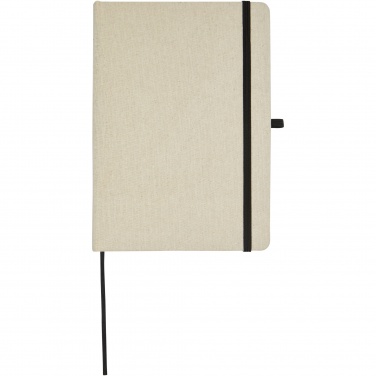 Logotrade promotional merchandise image of: Tutico organic cotton hardcover notebook