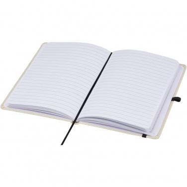 Logo trade business gifts image of: Tutico organic cotton hardcover notebook