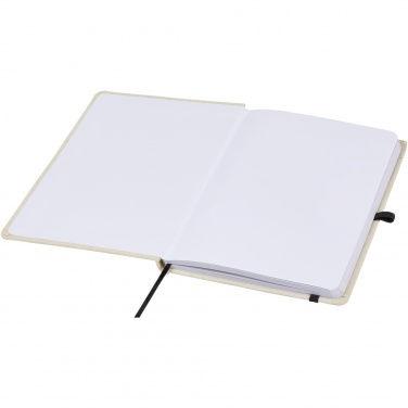 Logo trade promotional merchandise photo of: Tutico organic cotton hardcover notebook