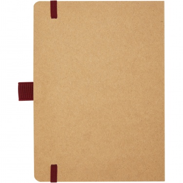 Logo trade promotional giveaways image of: Berk recycled paper notebook