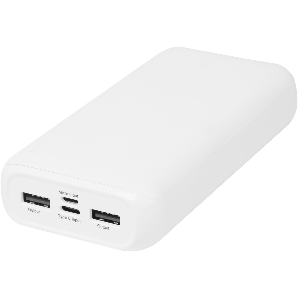 Logotrade advertising products photo of: Electro 20.000 mAh recycled plastic power bank 