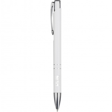 Logo trade promotional giveaways picture of: Moneta recycled aluminium ballpoint pen