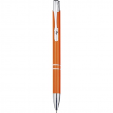 Logo trade promotional merchandise picture of: Moneta recycled aluminium ballpoint pen