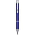 Moneta recycled aluminium ballpoint pen, Royal blue