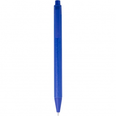 Logo trade promotional gift photo of: Chartik monochromatic recycled paper ballpoint pen with matte finish