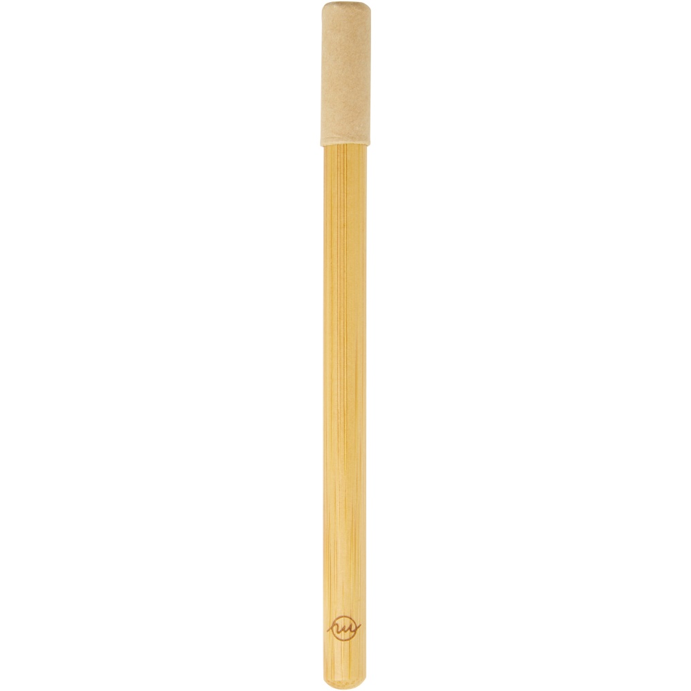 Logo trade promotional products image of: Perie bamboo inkless pen