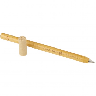 Logo trade business gift photo of: Perie bamboo inkless pen