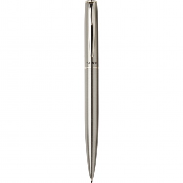 Logo trade promotional products image of: Didimis recycled stainless steel ballpoint and rollerball pen set