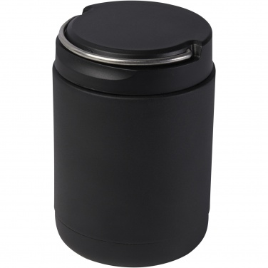 Logo trade advertising products image of: Doveron 500 ml recycled stainless steel insulated lunch pot