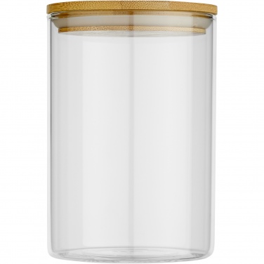 Logo trade promotional giveaway photo of: Boley 550 ml glass food container