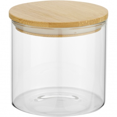 Logo trade promotional gift photo of: Boley 320 ml glass food container