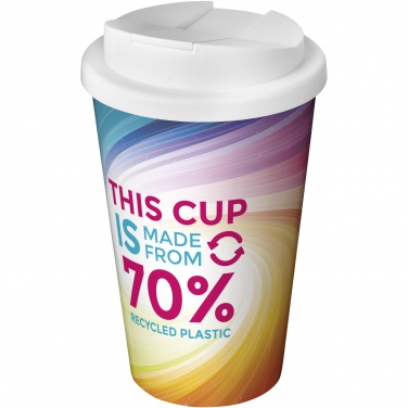 Logo trade promotional gifts image of: Brite-Americano® Eco 350 ml spill-proof insulated tumbler