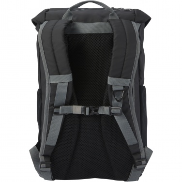 Logotrade promotional merchandise image of: Aqua 15.6" GRS recycled water resistant laptop backpack 23L