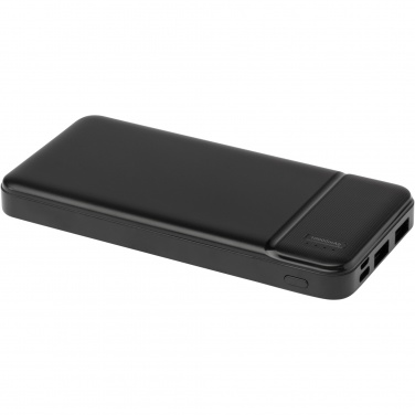 Logo trade promotional products image of: Loop 10.000 mAh recycled plastic power bank 