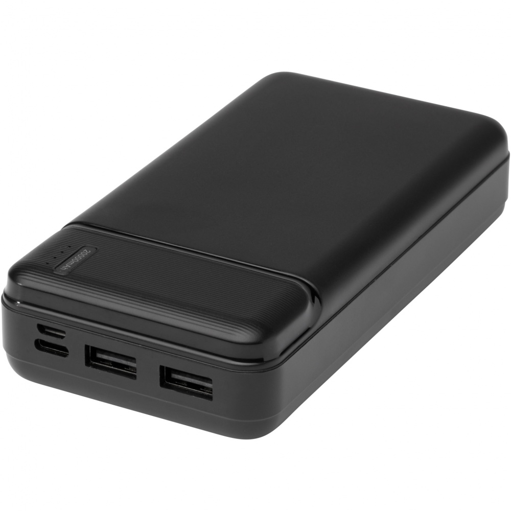 Logo trade promotional products picture of: Loop 20.000 mAh recycled plastic power bank 