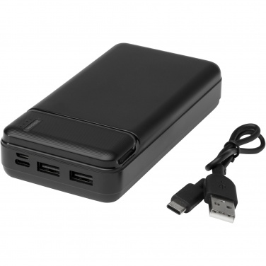 Logotrade promotional merchandise picture of: Loop 20.000 mAh recycled plastic power bank 